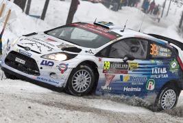 Pontus Tidemand on good pace at Rally Sweden!