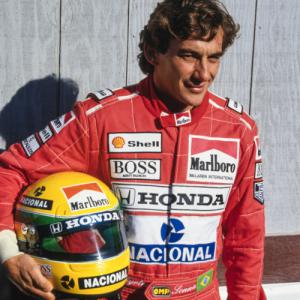 The legendary Ayrton Senna
